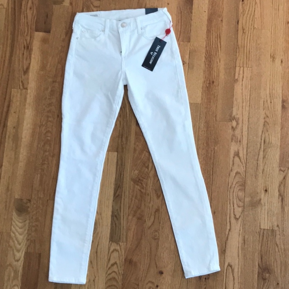 True Religion Halle Mid Rise Super Skinny jean